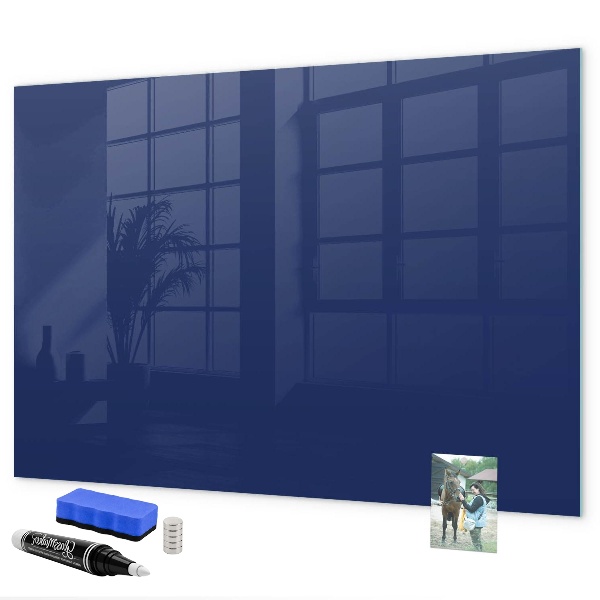 Dry erase board magnetic Magnetic board for notes and photos