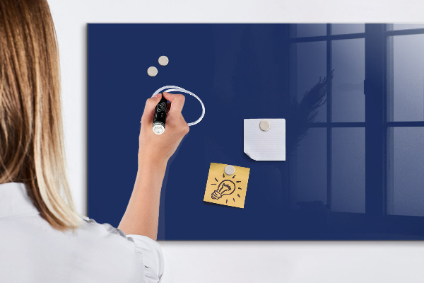 Dry erase board magnetic Magnetic board for notes and photos