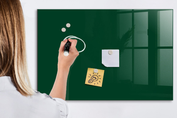 Magnetic dry erase board Magnetic board for notes and photos