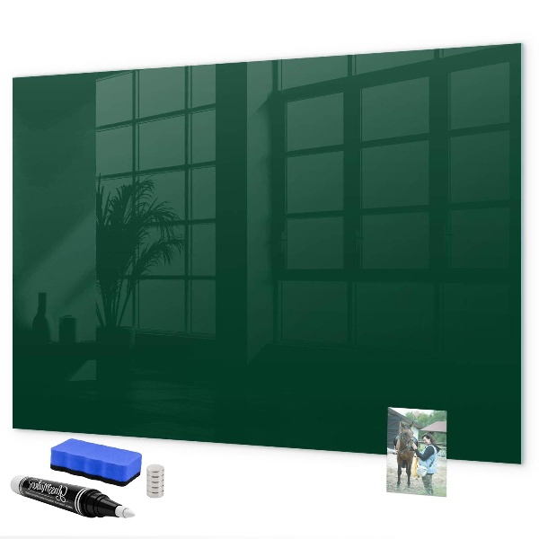 Magnetic dry erase board Magnetic board for notes and photos