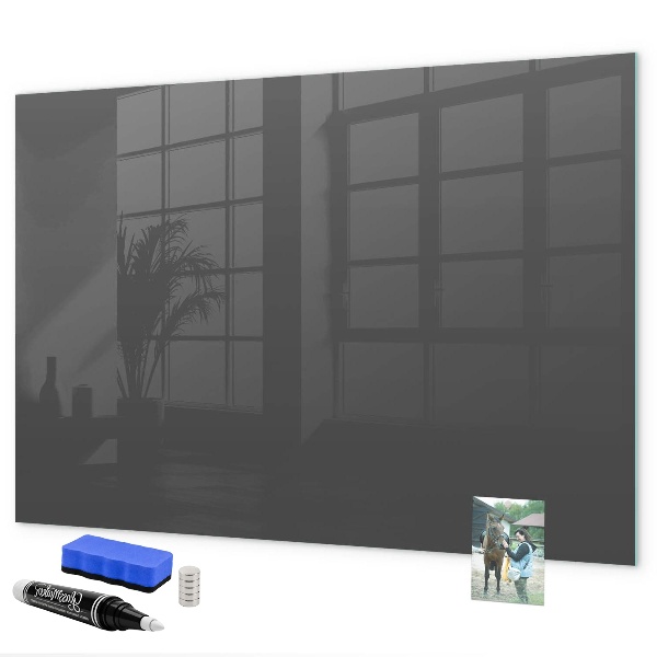 Dry erase board magnetic A practical board for notes and photos