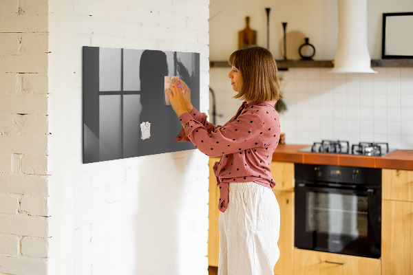 Dry erase board magnetic A practical board for notes and photos