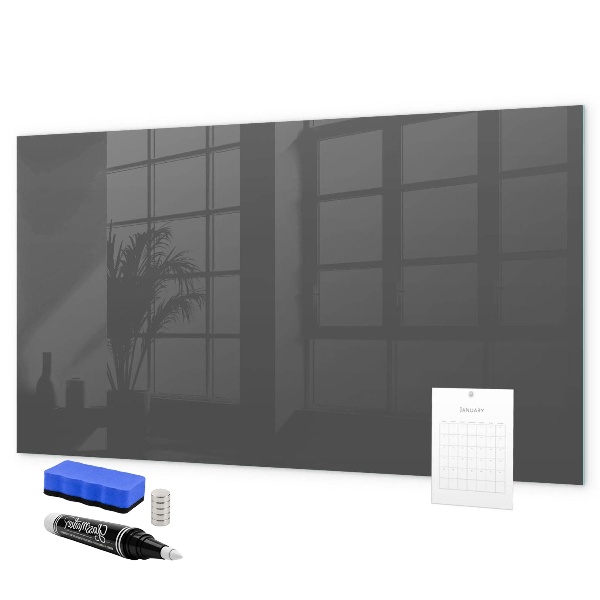 Dry erase board magnetic A practical board for notes and photos