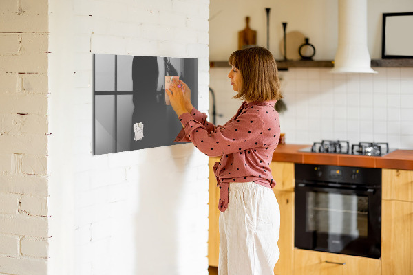 Dry erase board magnetic A practical board for notes and photos