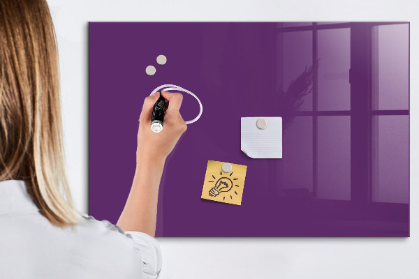 Magnetic dry erase board Magnetic board for notes and photos