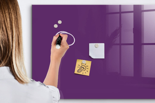 Magnetic dry erase board Magnetic board for notes and photos