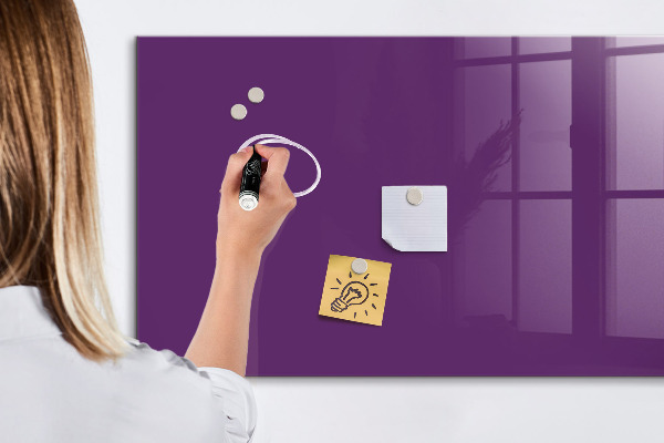 Magnetic dry erase board Magnetic board for notes and photos