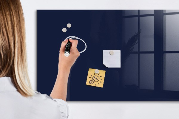 Dry erase board magnetic Magnetic board for notes and photos
