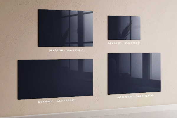 Dry erase board magnetic Magnetic board for notes and photos