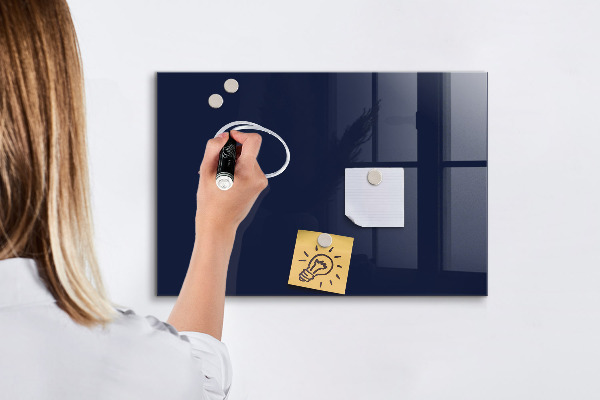Dry erase board magnetic Magnetic board for notes and photos
