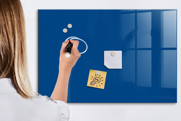 Magnetic dry erase board A practical board for notes and photos