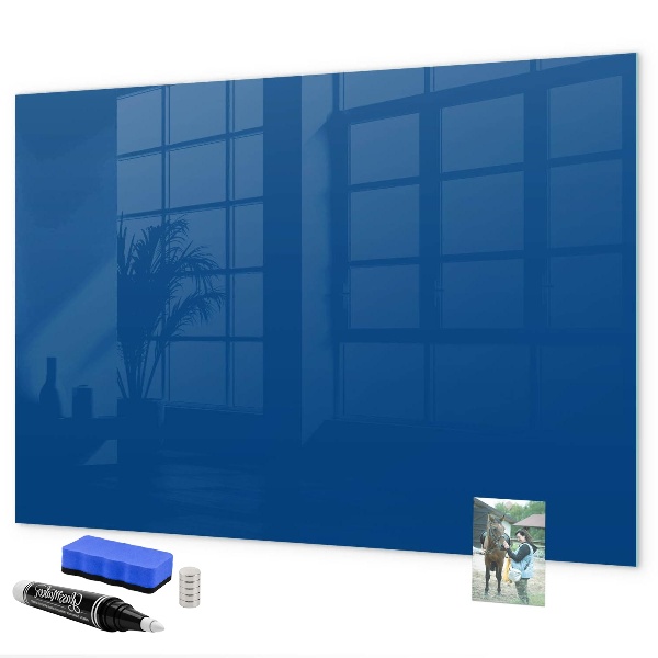 Magnetic dry erase board A practical board for notes and photos