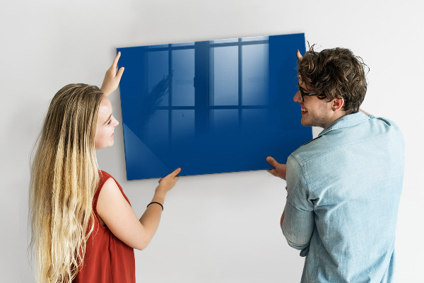 Magnetic dry erase board A practical board for notes and photos