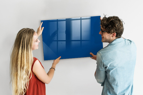 Magnetic dry erase board A practical board for notes and photos