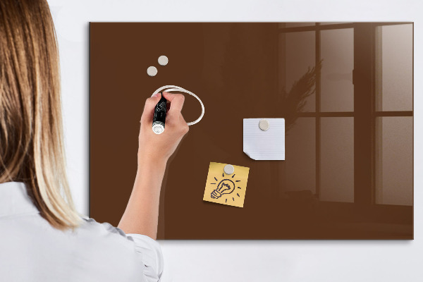 Dry erase board magnetic Magnetic board for notes and photos