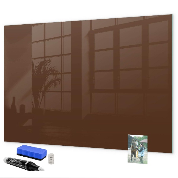 Dry erase board magnetic Magnetic board for notes and photos