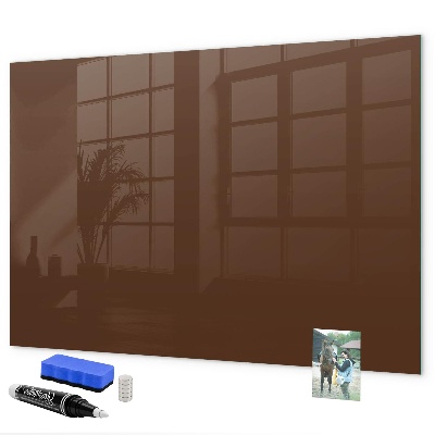 Dry erase board magnetic Magnetic board for notes and photos