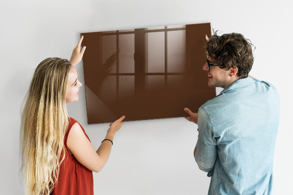 Dry erase board magnetic Magnetic board for notes and photos