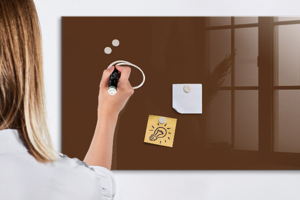 Dry erase board magnetic Magnetic board for notes and photos