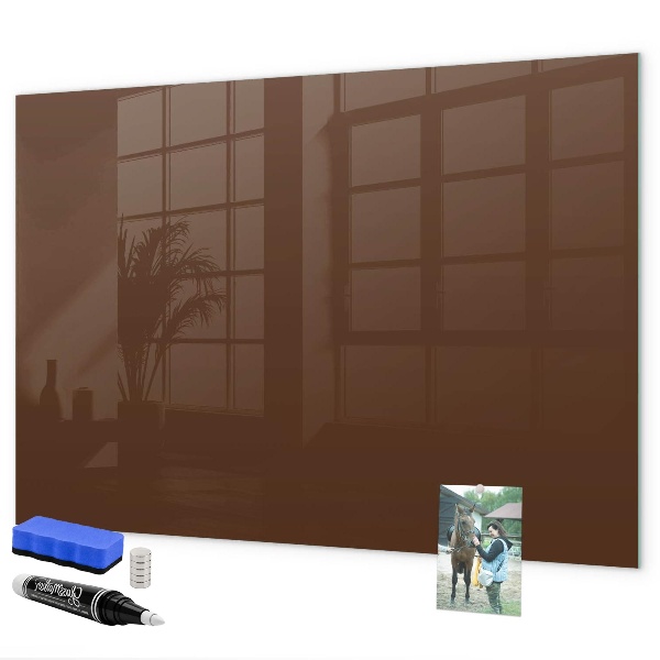 Dry erase board magnetic Magnetic board for notes and photos