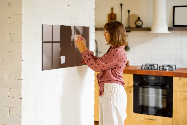 Dry erase board magnetic Magnetic board for notes and photos