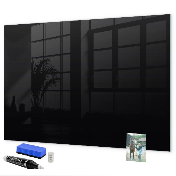 Magnetic dry erase board Modern board for notes and photos