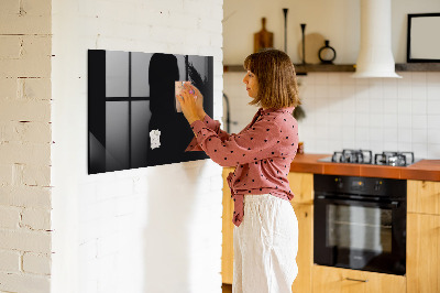 Magnetic dry erase board Modern board for notes and photos