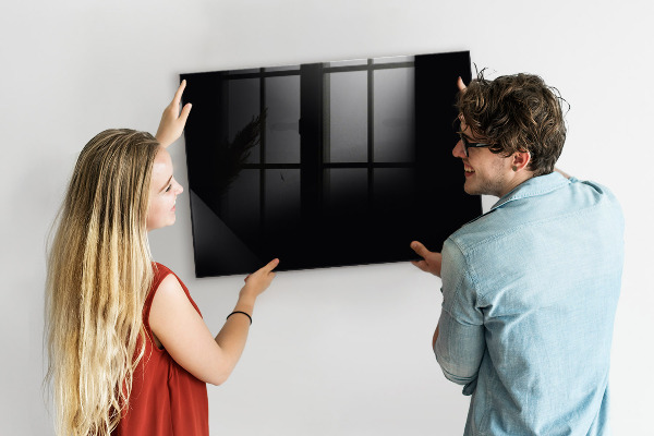 Magnetic dry erase board Modern board for notes and photos