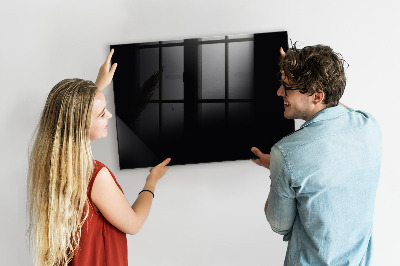Magnetic dry erase board Modern board for notes and photos