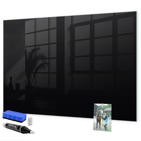 Magnetic dry erase board Modern board for notes and photos