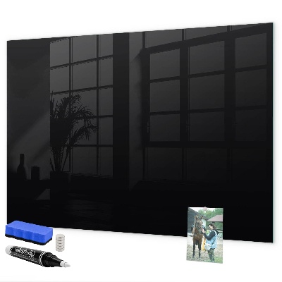 Magnetic dry erase board Modern board for notes and photos
