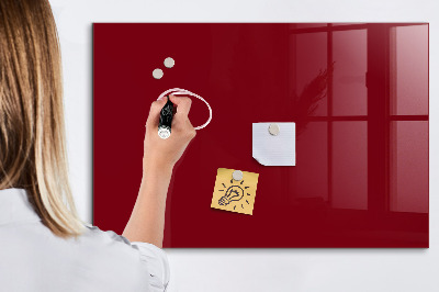 Dry erase board magnetic A stylish board for notes and photos