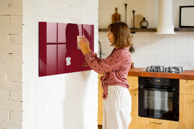 Dry erase board magnetic A stylish board for notes and photos