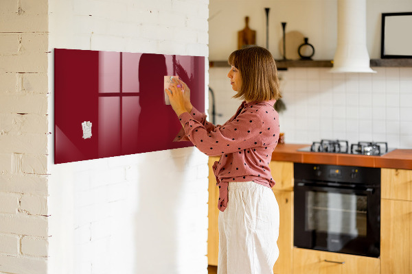 Dry erase board magnetic A stylish board for notes and photos