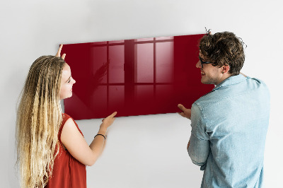 Dry erase board magnetic A stylish board for notes and photos