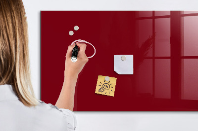 Dry erase board magnetic A stylish board for notes and photos