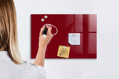 Dry erase board magnetic A stylish board for notes and photos