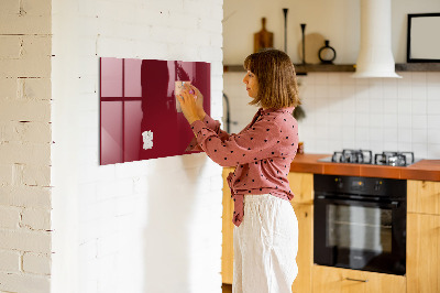 Dry erase board magnetic A stylish board for notes and photos