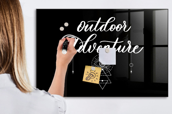 Dry erase board magnetic An outdoor space for memories