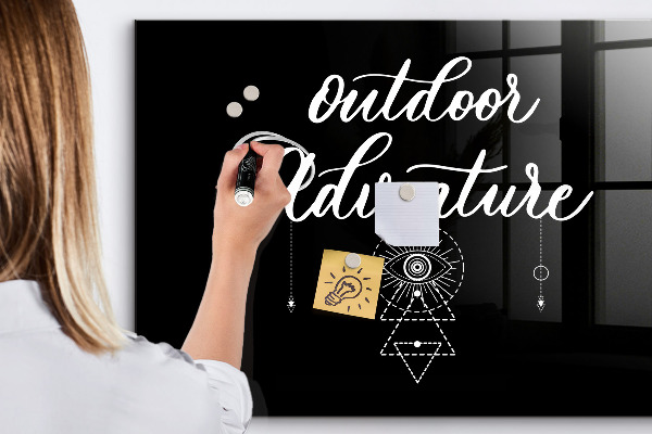 Dry erase board magnetic An outdoor space for memories