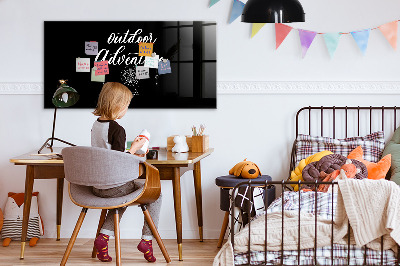 Dry erase board magnetic An outdoor space for memories