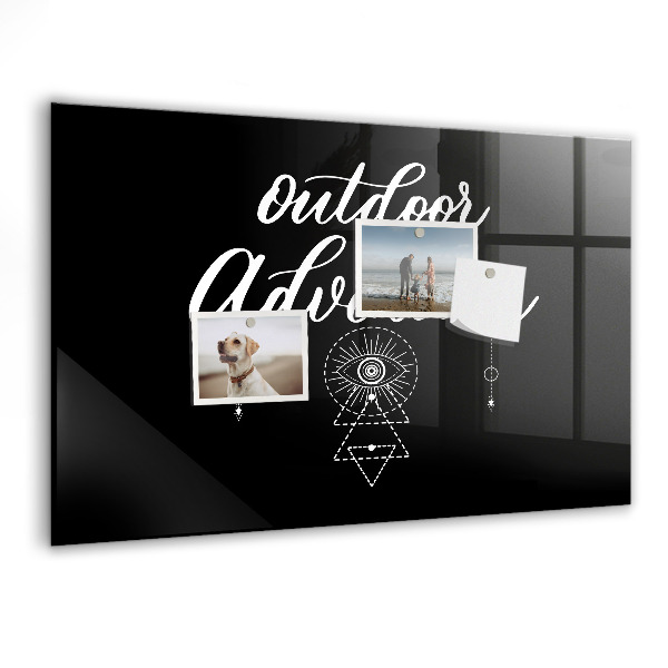 Dry erase board magnetic An outdoor space for memories