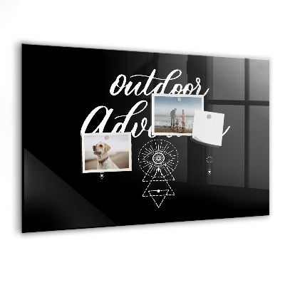 Dry erase board magnetic An outdoor space for memories