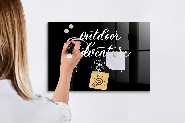 Dry erase board magnetic An outdoor space for memories