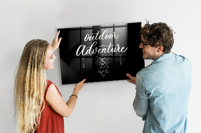 Dry erase board magnetic An outdoor space for memories