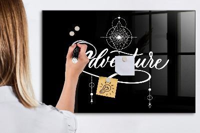Magnetic dry erase board Modern photo display board