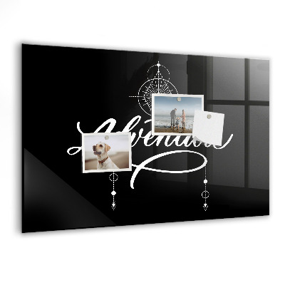 Magnetic dry erase board Modern photo display board
