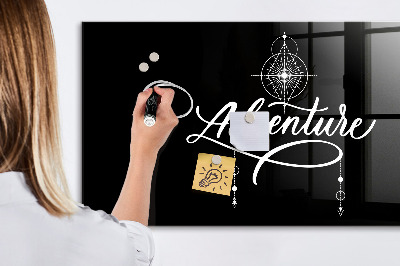 Magnetic dry erase board Modern photo display board