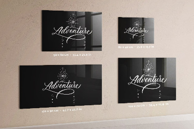 Magnetic dry erase board Modern photo display board