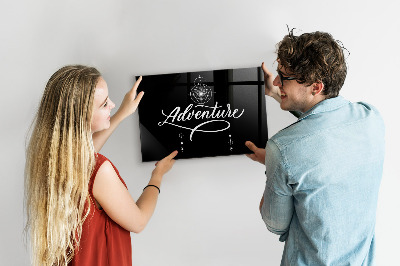 Magnetic dry erase board Modern photo display board